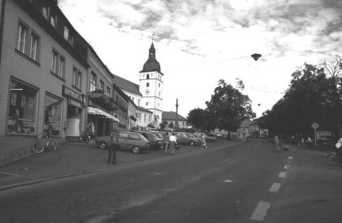 Kirchplatz vor Sanierung