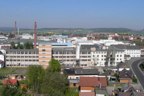 Bestand Porzellanfabrik bis 2007 - Luftbild