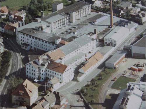 Bestand Porzellanfabrik bis  2007 - Luftbild