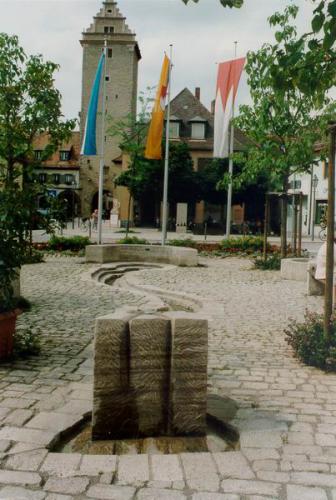 Oberer Markt mit Brunnen